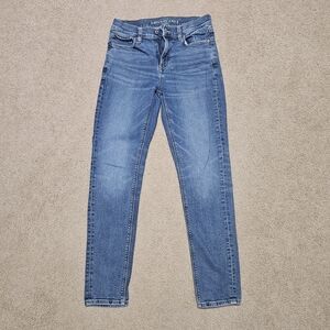 American Eagle Outfitters Denim Skinny Jeans in Blue